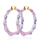 Stardust Hoops