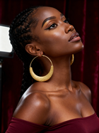 Nessie Oversized Hoops