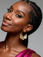 Jolami Crystal Hoops
