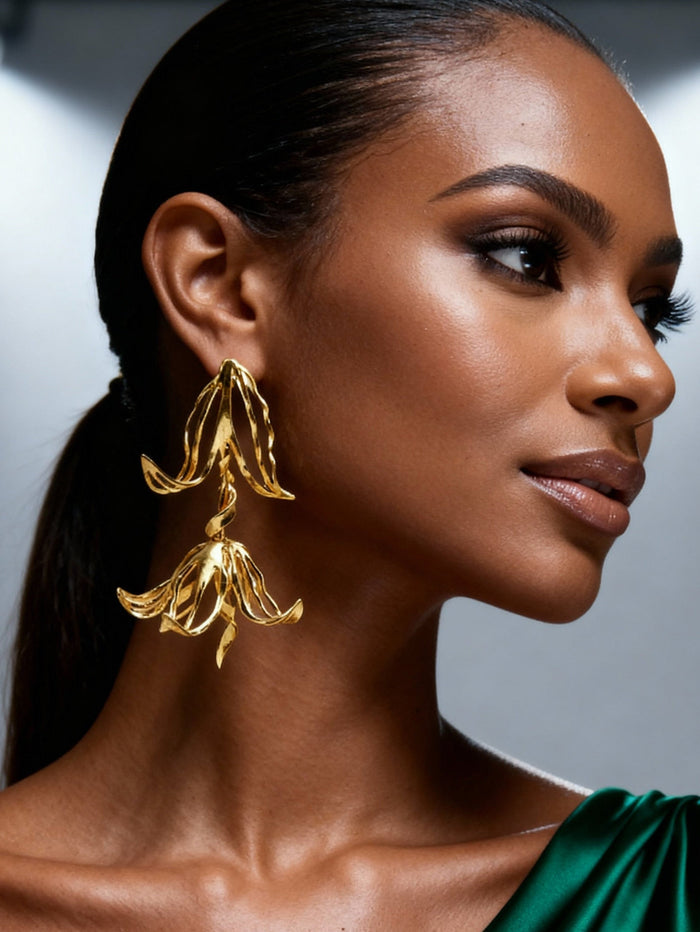 Maldives Flora Studs