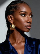 Ugozie Textured Hoops