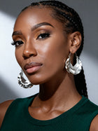 Iriri Brass Hoops