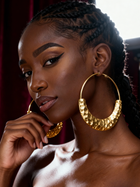 Nessie Oversized Hoops