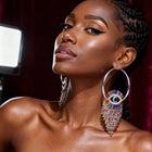 Orati Crystal Hoops