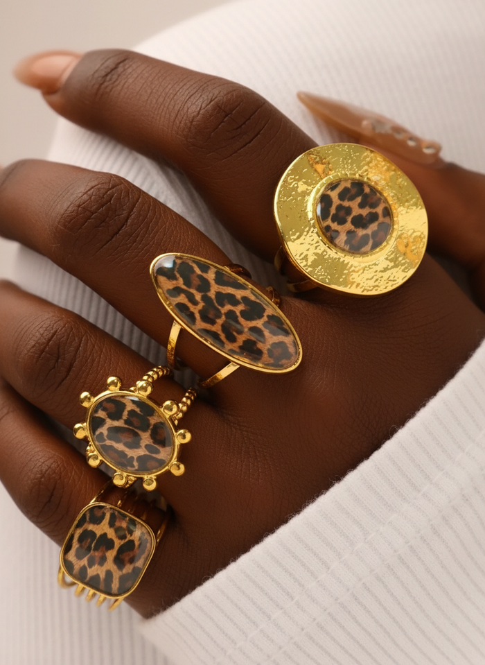 Gold Leopard Stack