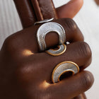 Ribbed Minimalist Stackable