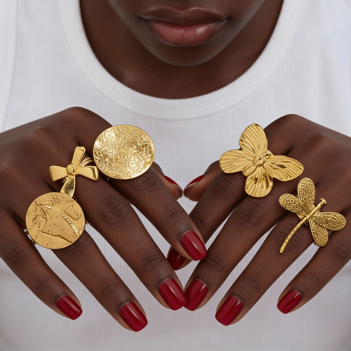 Retro Butterfly Stack