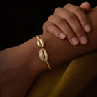 Fatou Cowrie Cuff
