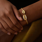 Fatou Cowrie Cuff