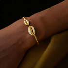 Fatou Cowrie Cuff