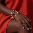Hollow Wave Cuff