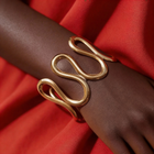 Hollow Wave Cuff