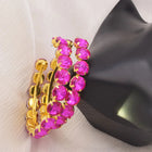 Glamour Girl Hoops
