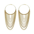 Mya Tassel Hoops