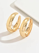 Minimalist Gold Hoops