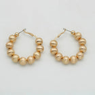 Round Beads Hoops