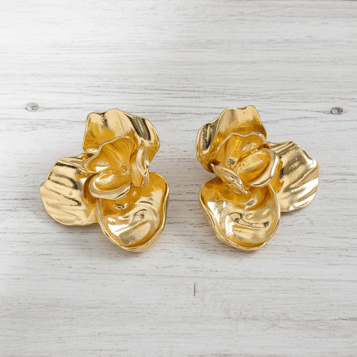 Pleated Mini Studs