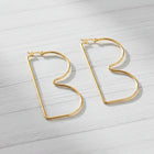 Hyperbolic Letter Hoops
