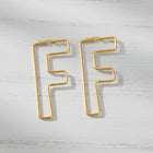 Hyperbolic Letter Hoops