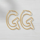 Hyperbolic Letter Hoops