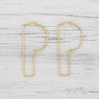 Hyperbolic Letter Hoops