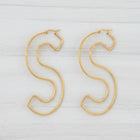 Hyperbolic Letter Hoops