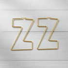 Hyperbolic Letter Hoops