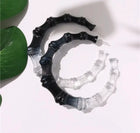 Ombre Bamboo Hoops