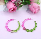 Ombre Bamboo Hoops