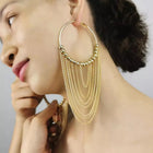 Mya Tassel Hoops