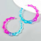 Ombre Bamboo Hoops
