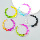 Ombre Bamboo Hoops