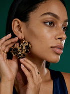 Aloha Bloom Hoops