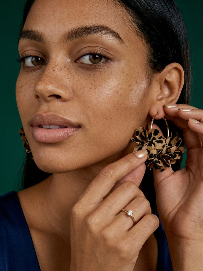 Aloha Bloom Hoops