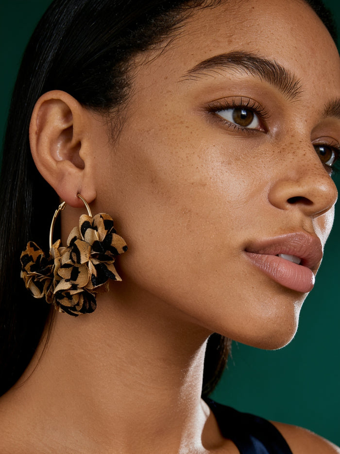 Aloha Bloom Hoops