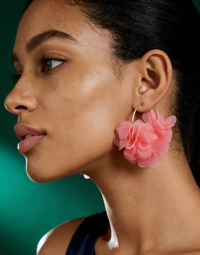 Aloha Bloom Hoops