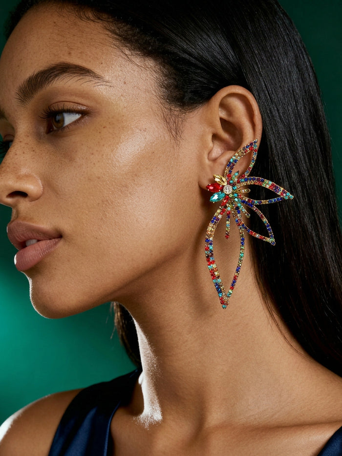 Flutter Crystal Studs