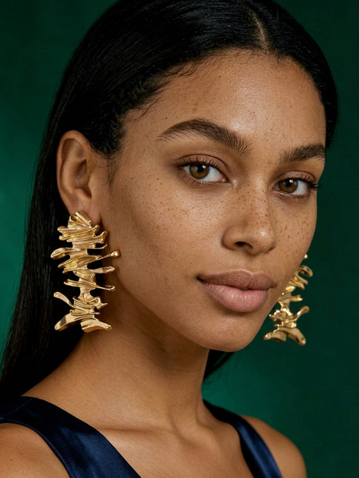 Jagged Maxi Studs