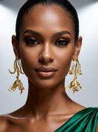 Maldives Flora Studs