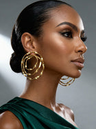 Round Estelle Studs