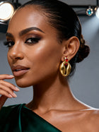 Abhi Cowrie Studs