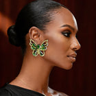 Butterfly Crystal Studs