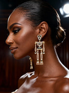 Skelly Crystal Tassel