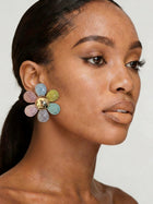 Colorful Floral Studs