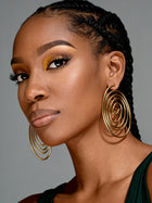 Yawi Swirl Hoops