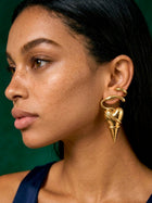 Wrapped Heart Studs