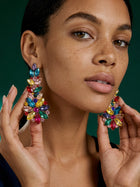 Flora Crystal Studs
