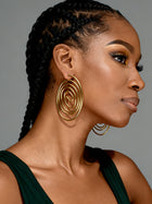Yawi Swirl Hoops