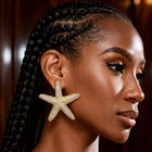 Oversized Starfish Studs