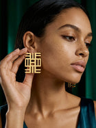 Africa Square Studs